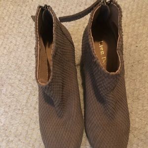 Lien Do bootie from Anthropologie.